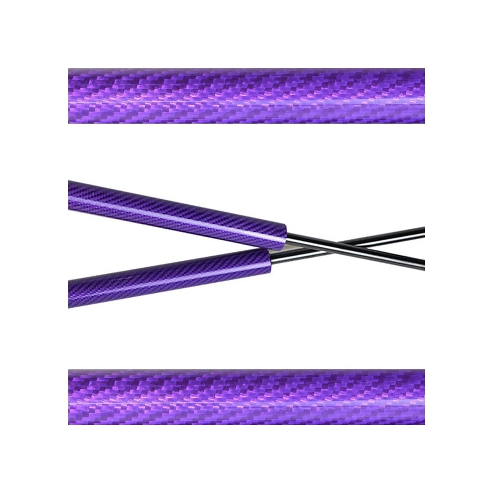 Motorhaubendämpfer Für Benz B-Classe W246 2011-2019 Front Motorhaube Haube Ändern Gas Streben Lift Unterstützung Stoßdämpfer Zubehör Absorber Dämpfer Motorhauben Gasfeder(Purple Carbon Fiber) von IMAWUHM
