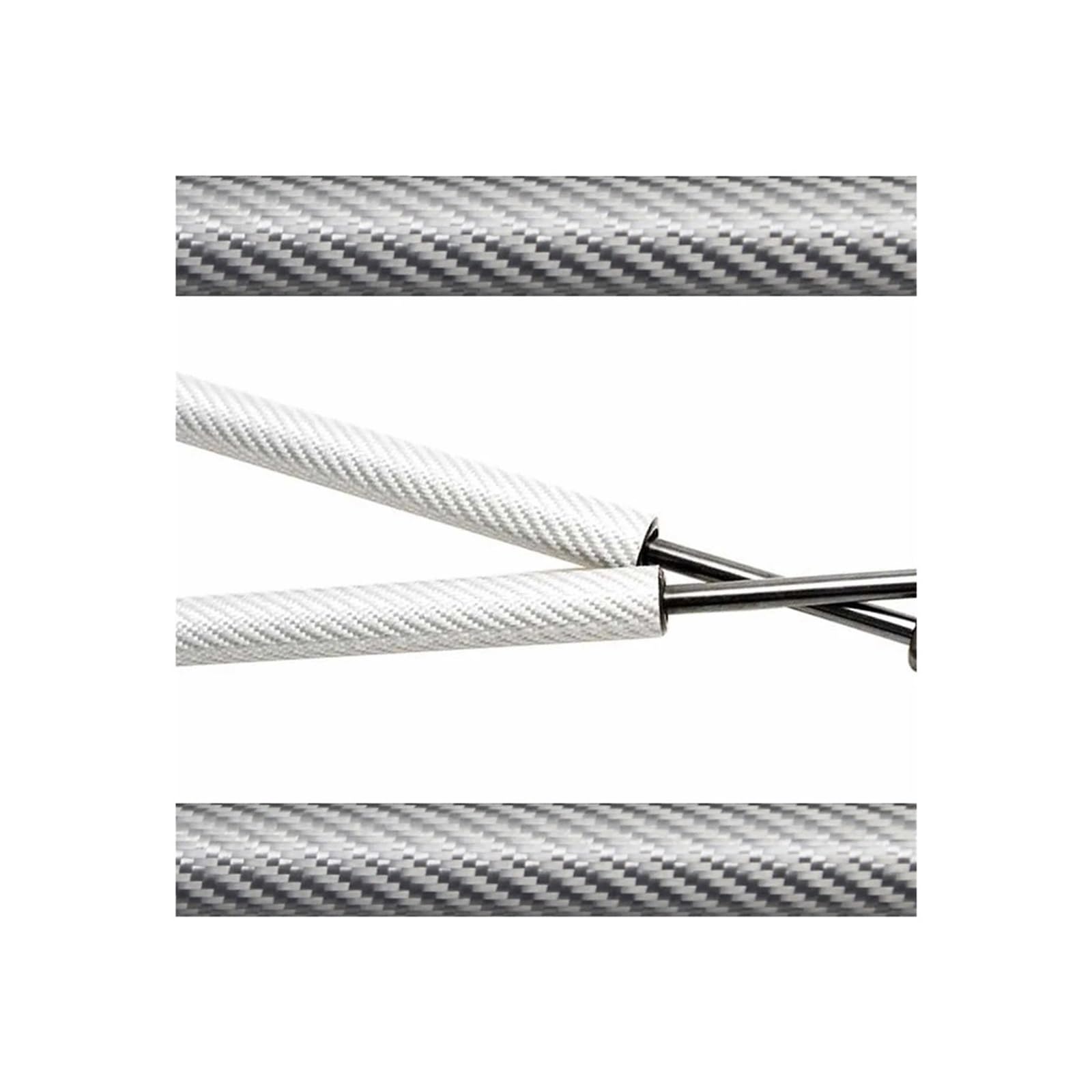 Motorhaubendämpfer Für Benz X-Klasse (W470) 2017 2018 2019 2020 Haube Motorhaube Streben Lift Unterstützung Dämpfer Motorhauben Gasfeder(Silver Carbon Fiber) von IMAWUHM