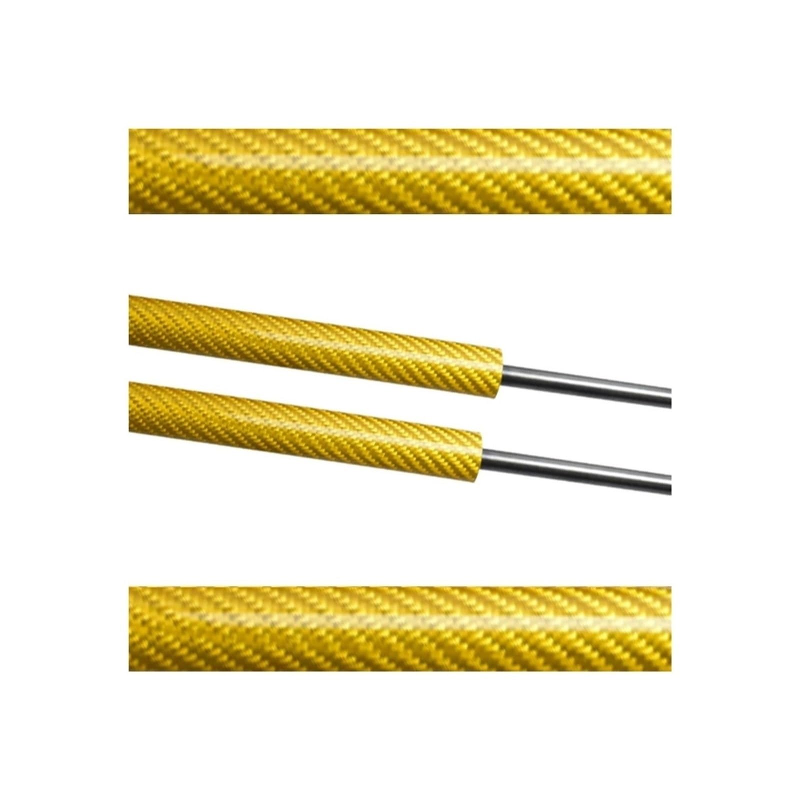 Motorhaubendämpfer Für Dongfeng Für Ruiqi 6/Rich 6 7/Rich 7 2017 2018 2019 2020-heute Haube Motorhaube Streben Lift Unterstützung Dämpfer Motorhauben Gasfeder(Yellow Carbon Fiber) von IMAWUHM