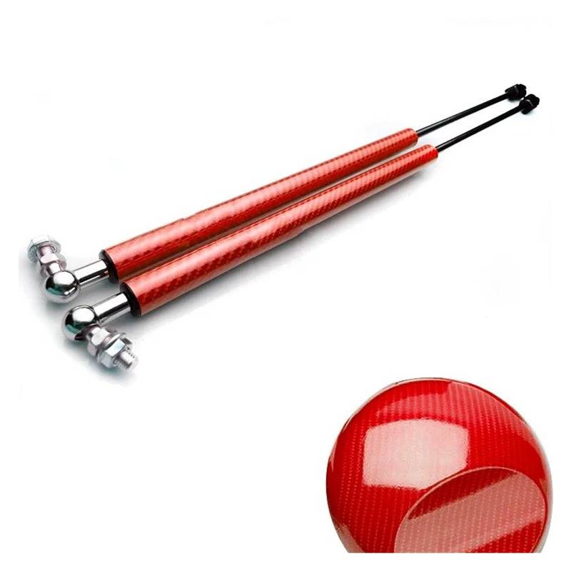 Motorhaubendämpfer Für Ford Für Focus Mk2 2005-2008 2009 2010 2011 Haube Motor Abdeckung Hydraulische Stange Strut Frühling Lift Unterstützung Schock Halterung Bars Motorhauben Gasfeder(Carbon red) von IMAWUHM