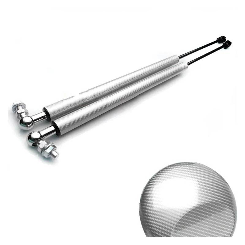 Motorhaubendämpfer Für Hyundai Für Elantra Für Avante Für I30 CN7 2020-Pre Fronthaube Motorhaube Abdeckung Unterstützung Gasfeder Stoßdämpfer Hydraulikstange Federbeine Motorhauben Gasfeder(Carbon sil von IMAWUHM