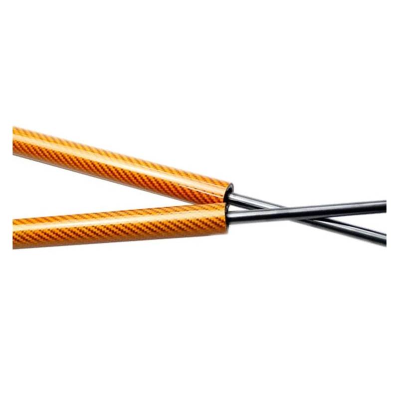 Motorhaubendämpfer Für Lexus CT200h ZWA10 2011-2021 2020 2019 Front Motorhaube Haube Ändern Gas Streben Carbon Faser Frühling Dämpfer Lift Unterstützung Absorber Motorhauben Gasfeder(Orange carbon fib von IMAWUHM