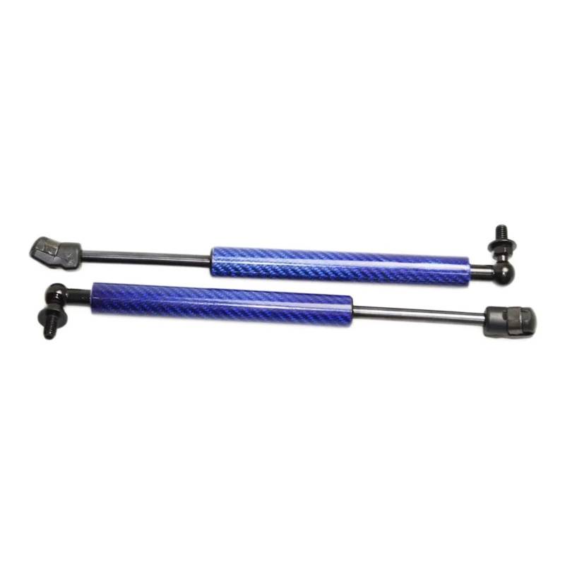 Motorhaubendämpfer Für Mazda 2 Für Demio DL DJ 2014-2022 Front Motorhaube Ändern Stoßdämpfer Lift Unterstützt Absorber Kolbenstange Zylinder Requisiten Haube Streben Motorhauben Gasfeder(Blue carbon f von IMAWUHM