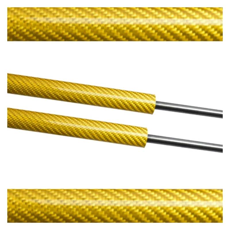 Motorhaubendämpfer Für Mazda Für MX5 Für MX-5 NA NB 1989-2005 Front Motorhaube Haube Gas Streben Frühling Lift Unterstützung Stoßdämpfer Prop Stange Kolben Absorber Motorhauben Gasfeder(Yellow Carbon von IMAWUHM