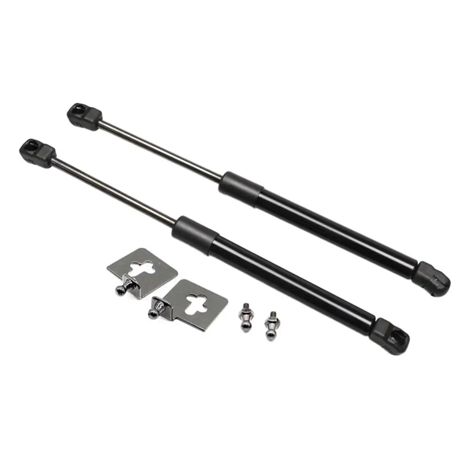 Motorhaubendämpfer Für Nissan Für Terrano II Für Mistral (R20) 1993-2005 Motorhaube Modifizieren Gasdruckfedern Hubstützstangen Stoßdämpfer Motorhauben Gasfeder(Normal Black) von IMAWUHM