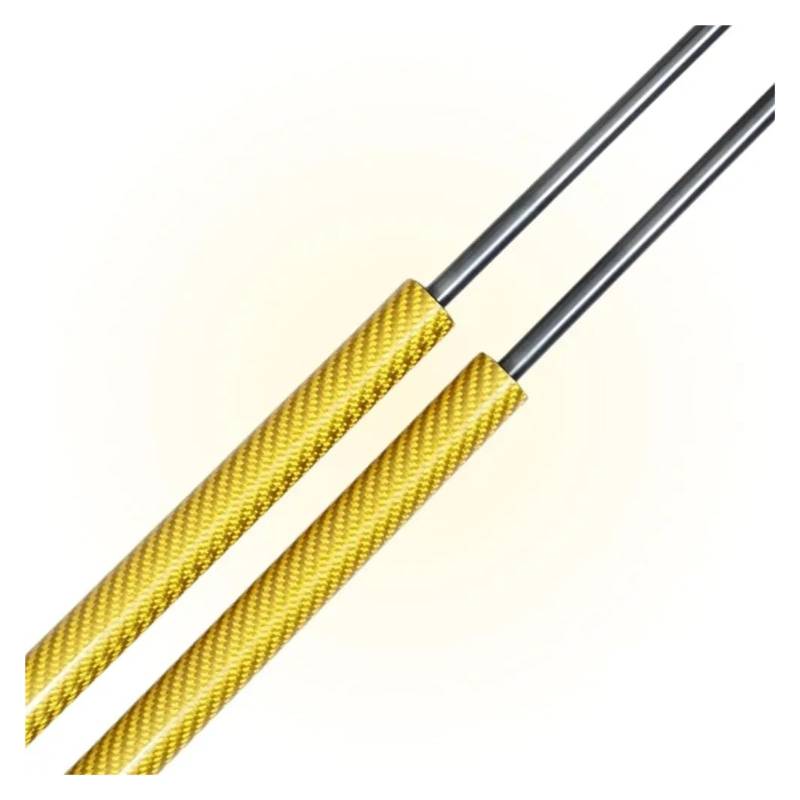 Motorhaubendämpfer Für Skoda Für Octavia A7 MK3 2012-2020 Auto-Styling Refit Front Motorhaube Carbon Fiber Gas Quellen Lift Unterstützung Schock Haube Streben Motorhauben Gasfeder(Yellow Carbon Fiber) von IMAWUHM