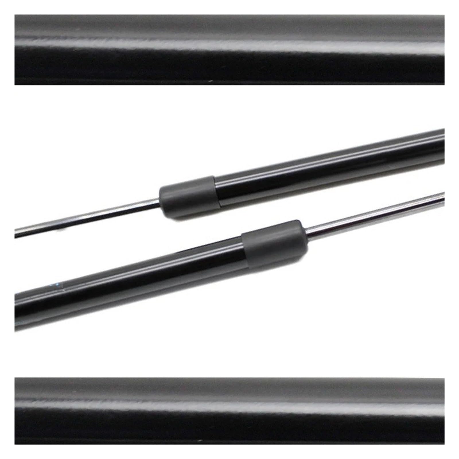 Motorhaubendämpfer Für X3 G01 2017-2024 Front Motorhaube Gas Streben Quellen Shock Lift Unterstützt Absorber Kolben Prop Stange Säulen Haube Dämpfer Motorhauben Gasfeder(Normal Black) von IMAWUHM