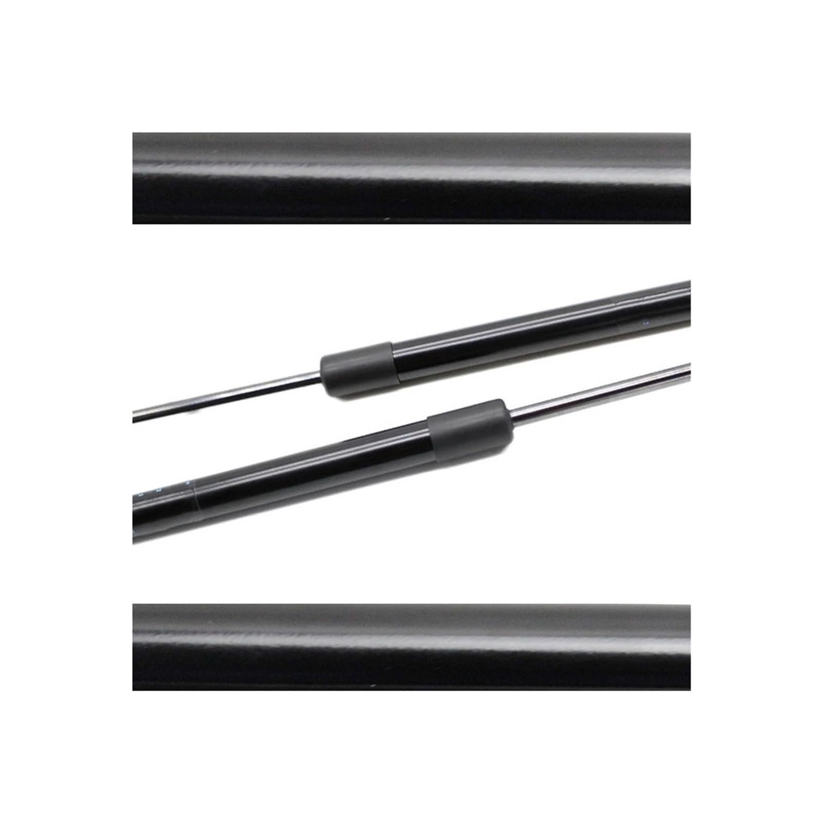Motorhaubendämpfer Heckklappendämpfer Für Toyota MR2 Für Roadster Für Spyder W30 Für MR-S 1999-2007 Gasdruckfedern Hubstützen Stoßdämpferstangen Motorhauben Gasfeder(Normal Black) von IMAWUHM