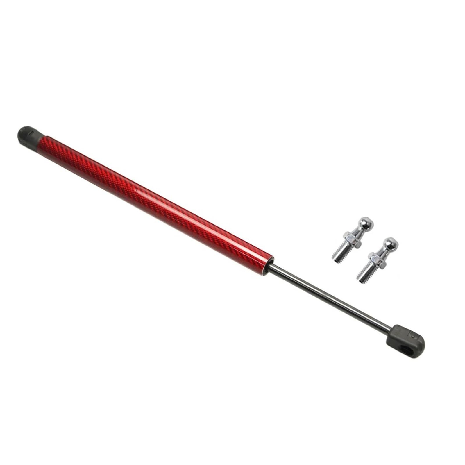Motorhaubendämpfer Hubstützstrebe Für VW T4 Für Transporter 1990-2000 2001 2002 2003 Fronthaube Haube Gasfeder Stützstange Stoßdämpfer Absorber Motorhauben Gasfeder(Red Carbon Fiber) von IMAWUHM