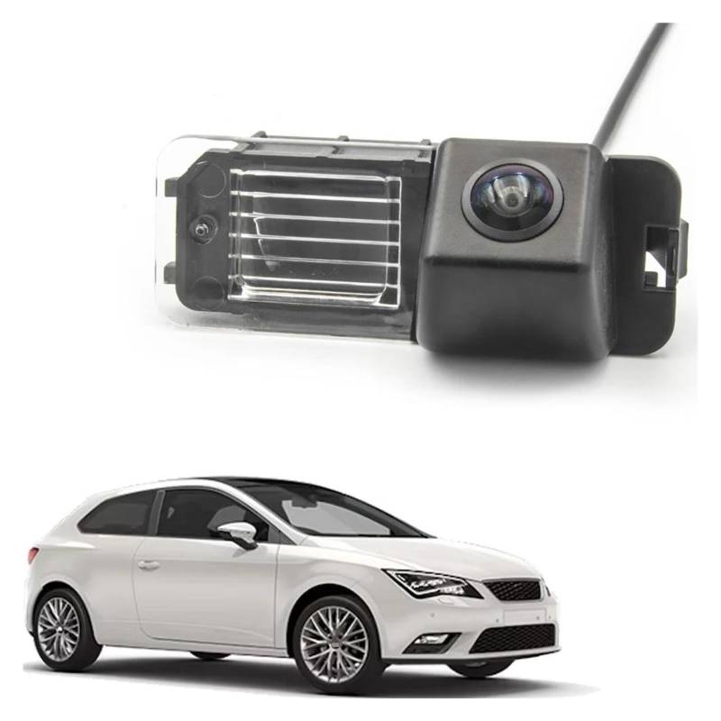 Rückfahrkamera Für Seat Für Leon MK3 5F 2012 2013 2014 2015 2016 2017 2018 2019 2020 Auto Backup Reverse Parkplatz Monitor Fisheye Rückansicht Kamera Rückfahrkameras(D170 AHD 720P) von IMAWUHM