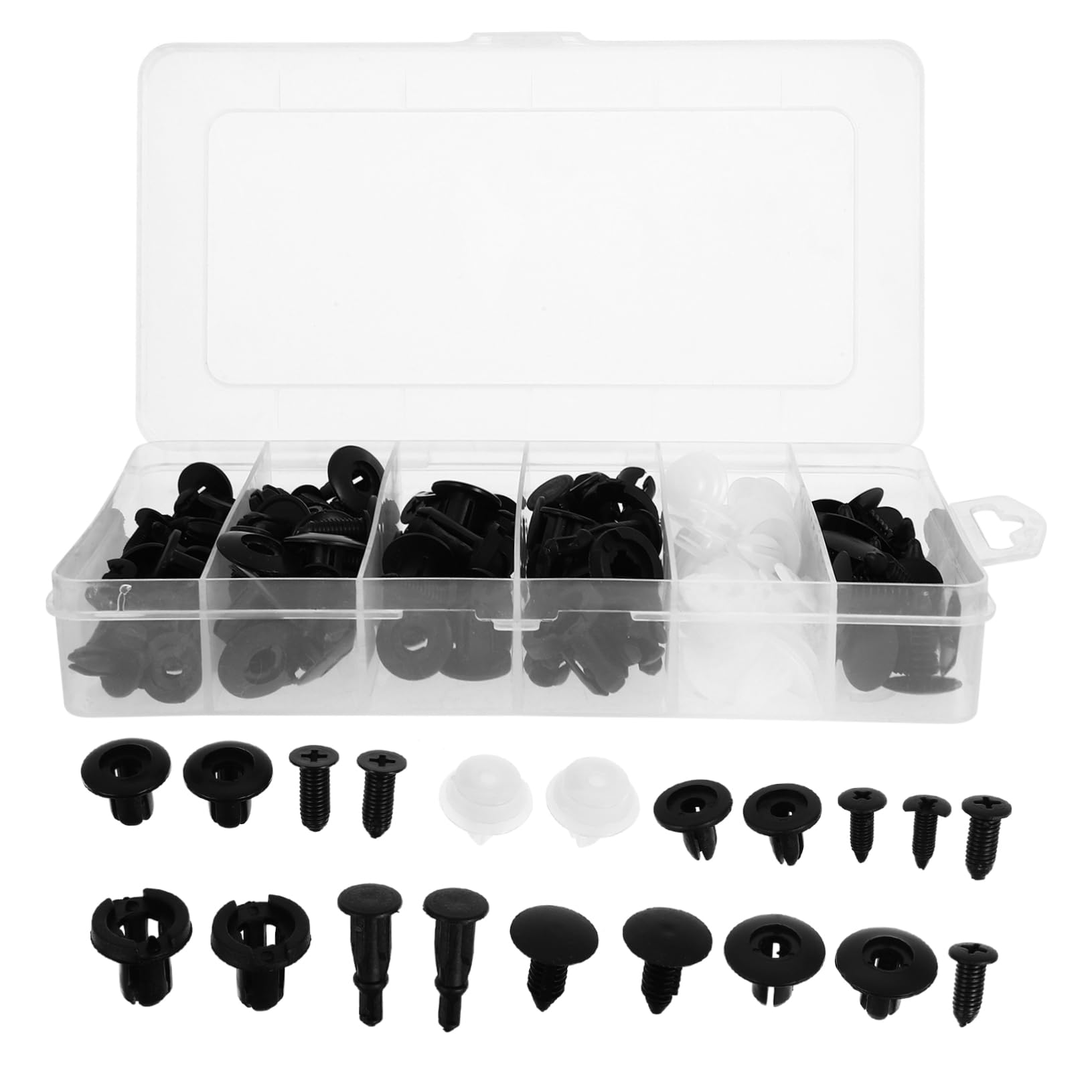 IMIKEYA 100Stücke Auto Push Clips Bumper Retainer Befestigungsclips Korrosionsbeständig Leicht und Kompakt für Fahrzeugkarosserie Stoßstangen und Abdeckmontage IMIKEYA 100Stücke Auto Push Clips Bumper Retainer Befestigungsclips Korrosionsbeständig Leicht und Kompakt für Fahrzeugkarosserie Stoßstangen und Abdeckmontage von IMIKEYA