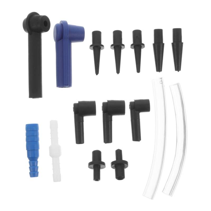 IMIKEYA 16Stücke Teiliges Kfz Bremsflüssigkeits Set Auto Entlüfter Adapter Set Universelle Kompatibilität Für Fahrzeuge Benutzerfreundlich Und Langlebig von IMIKEYA