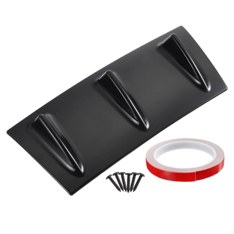IMIKEYA 1Stück Auto Heckstoßfänger Diffusor Spoiler aus Universeller Langlebiger Unterlippen Spoiler für Fahrzeugmodifikationen Einfache Installation Passend für Autos von IMIKEYA