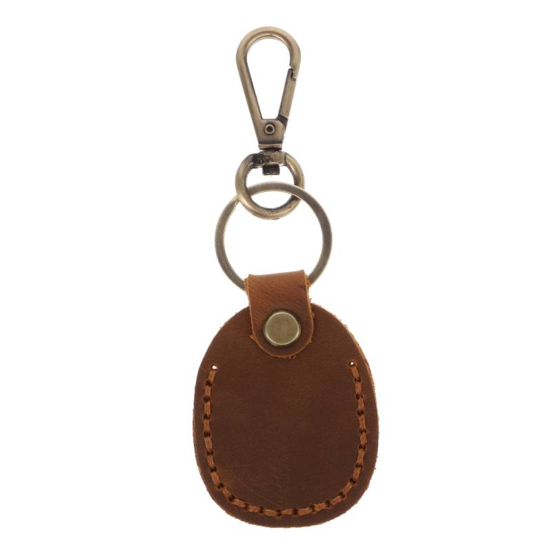 IMIKEYA 1Stück Zugangskontrolle Kartenabdeckung aus Hochwertigem Leder Vintage Ic mit Schlüsselanhänger für Büro Schule und Reisen Stilvolles Design von IMIKEYA