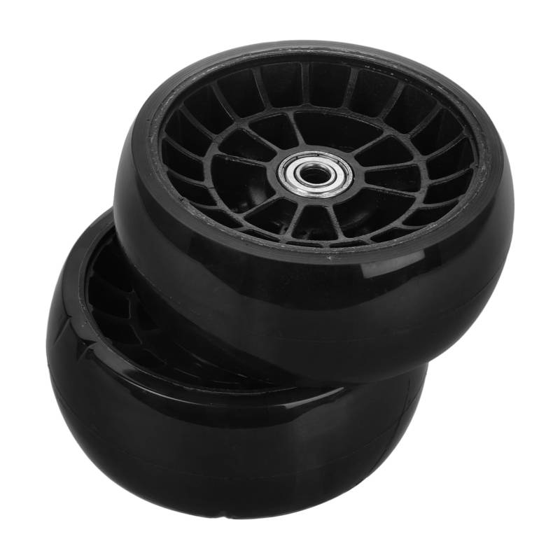 IMIKEYA 2 Stück Scooter Hilfsräder Razor Scooter Rad Ersatz Scooter Räder Scooter Ersatzteile Scooter Ersatzräder Pp Kunststoff Schwarz von IMIKEYA