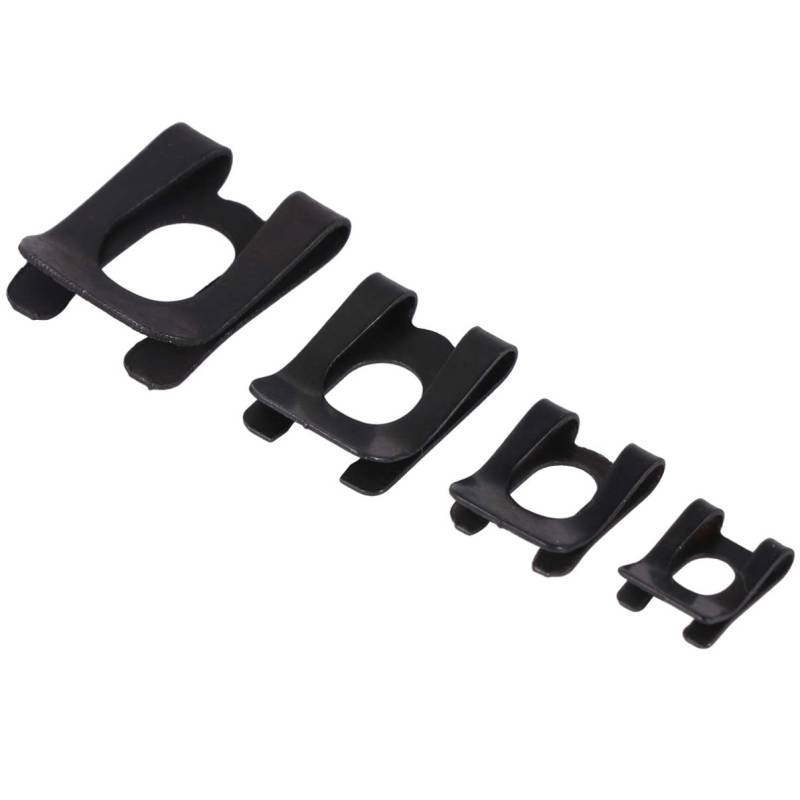 IMIKEYA 40Stücke Automatische Befestigungselemente U Typ Clips für Autos Hochwertige Unterlegscheiben Je für Professionelle Anwendungen von IMIKEYA