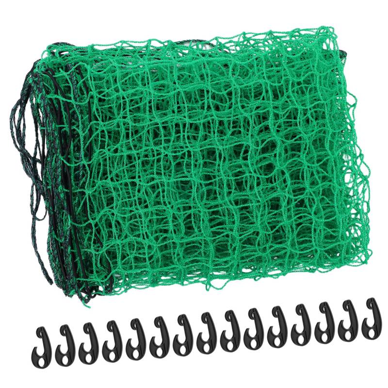 IMIKEYA Hochleistungs Nylon Cargo Netz für Pickup Trucks und Anhänger mit Haken für Sicheren Transport von Camping und Umzügen und Reißfest von IMIKEYA