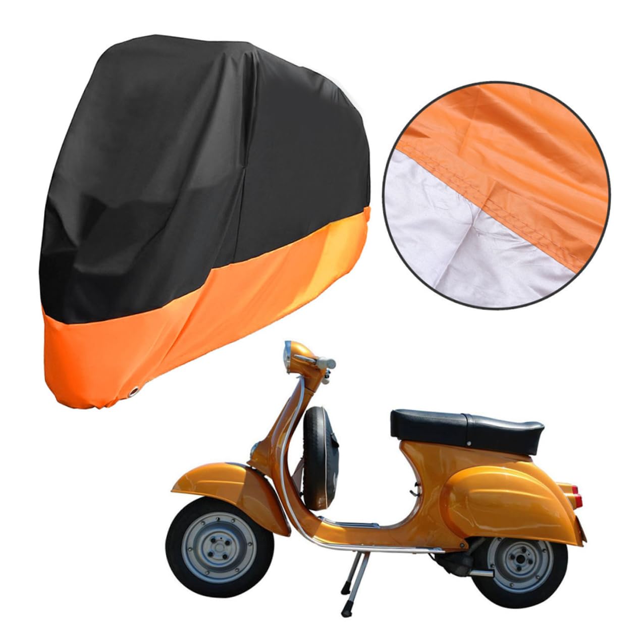 IMIKEYA Regenfisch -sonnenschutzautoabdeckung Motorrad Roller Regenschutz Roller Regenabdeckung Zum Fahren -schutzhülle Rollerabdeckung Wasserdicht Rollerabdeckungen Orange IMIKEYA Regenfisch -sonnenschutzautoabdeckung Motorrad Roller Regenschutz Roller Regenabdeckung Zum Fahren -schutzhülle Rollerabdeckung Wasserdicht Rollerabdeckungen Orange von IMIKEYA