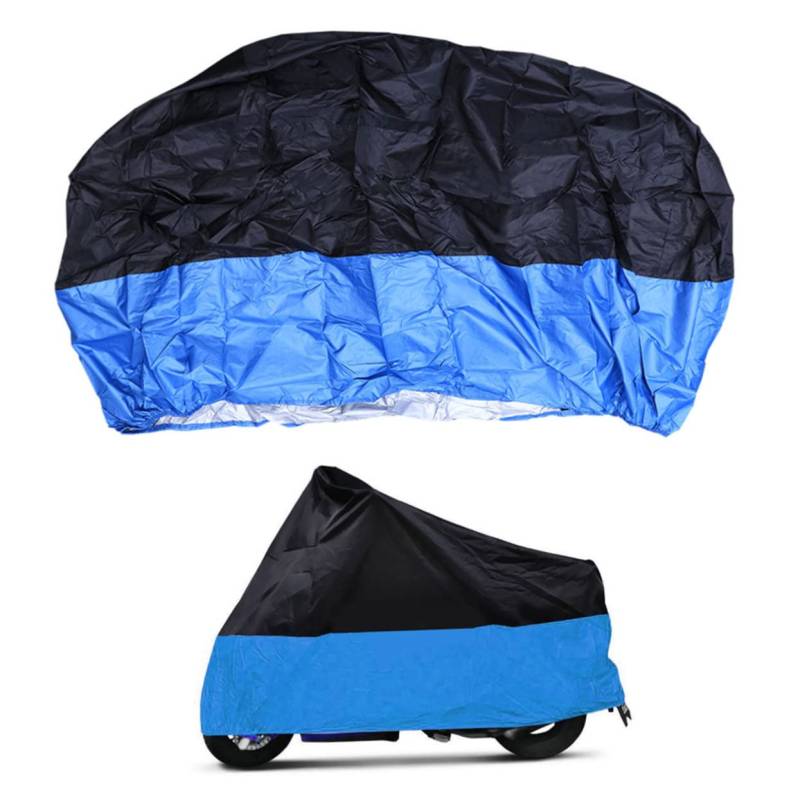 IMIKEYA Sonnenschutzautoabdeckung Regen Outdoor-Indoor-motorradabdeckung Motorradabdeckungen Schützend Uv-Schutz wasserdichte Motorradabdeckung Uv-motorradabdeckung Roller Blue von IMIKEYA