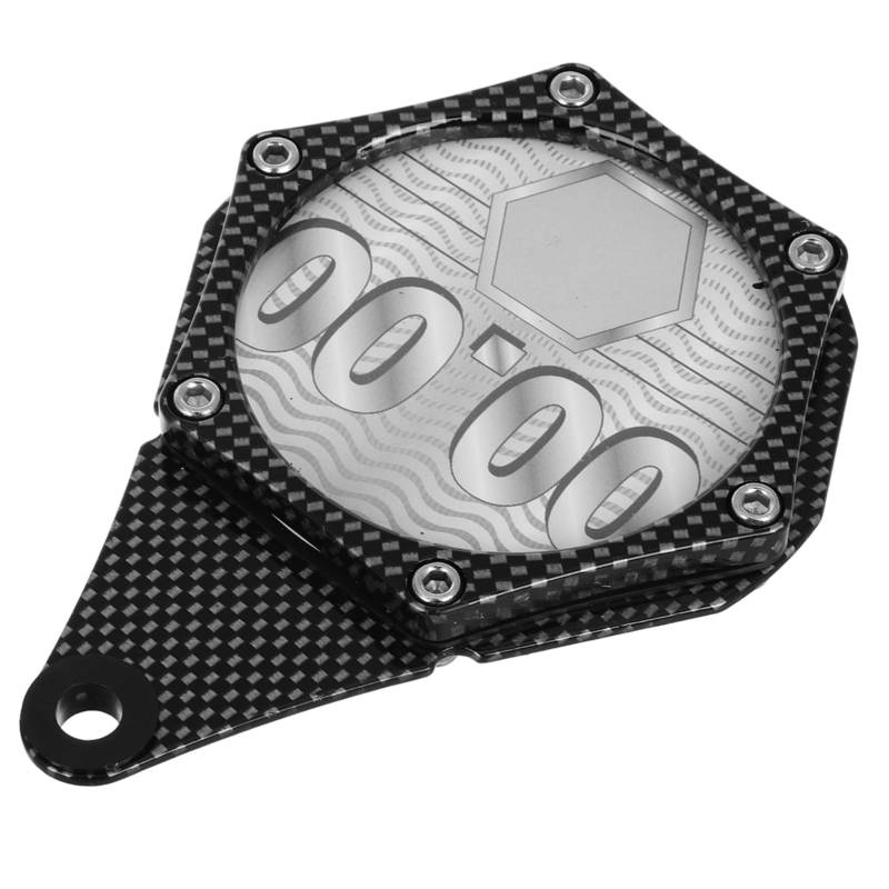 IMIKEYA Universeller Kennzeichenhalter Aus Aluminiumlegierung Schwarzer Kennzeichenrahmen Für Motorräder Und Autos Vielseitig Einsetzbar Sechseckiges Design Für Sicheren Halt von IMIKEYA