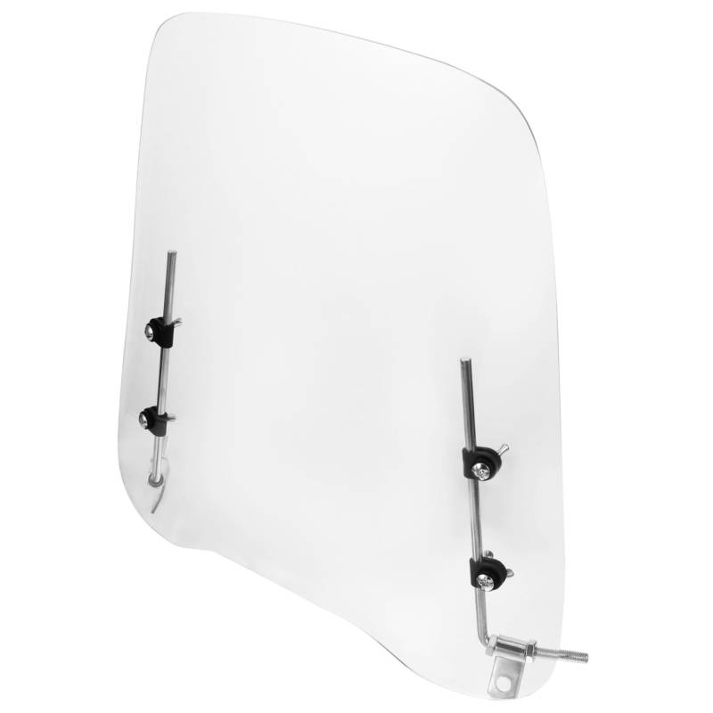 IMIKEYA Windschutzscheibe aus Bruchsicherem PC Transparentes Windschutz Zubehör für Motorräder und Elektrofahrzeuge Einfache Installation Zuverlässiger Schutz und Sicht von IMIKEYA