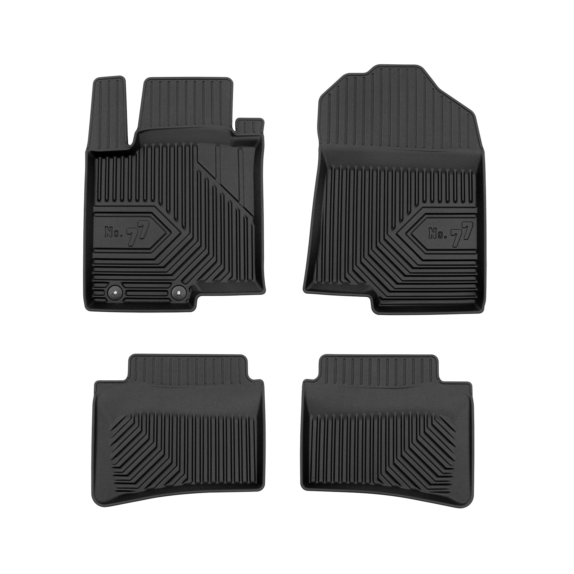 Automatten Nr. 77 passend für Hyundai Bayon 2021 / Hyundai i20 III 2020 - Maßgeschneiderte Gummimatten | Premium Fußmatten Set | Langlebiges TPE-Material | Hohe Kanten Automatten Nr. 77 passend für Hyundai Bayon 2021 / Hyundai i20 III 2020 - Maßgeschneiderte Gummimatten | Premium Fußmatten Set | Langlebiges TPE-Material | Hohe Kanten von IMJ-Global
