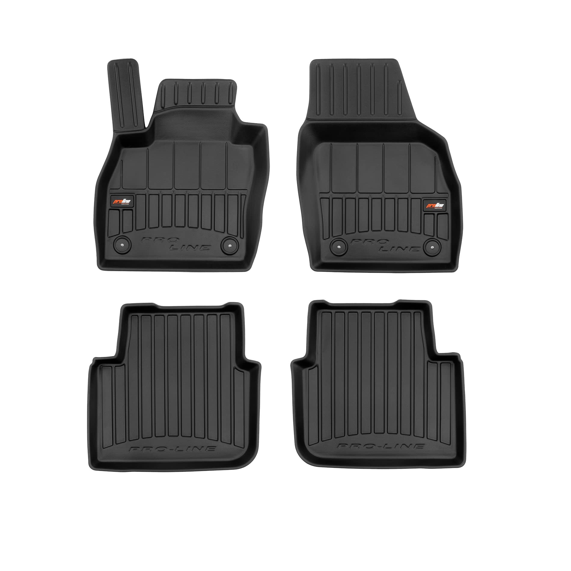 ProLine 3D Auto-Fußmatten passend für SKODA Kamiq ab 2019 passgenau aus Gummi | Premium Auto Zubehör Fußmatten Set | Langlebiges TPE-Material | Hohe Bestellungen ProLine 3D Auto-Fußmatten passend für SKODA Kamiq ab 2019 passgenau aus Gummi | Premium Auto Zubehör Fußmatten Set | Langlebiges TPE-Material | Hohe Bestellungen von IMJ-Global