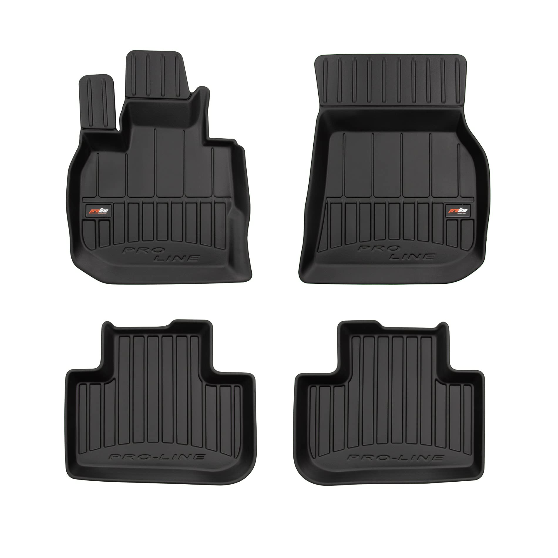 ProLine 3D Autofußmatten passend für BMW X3 G01 2017 und höher / BMW X4 G02 2018 - Passgenau aus Gummi | Qualitätsmatten Set | langlebiges TPE Material | höhere Ränder ProLine 3D Autofußmatten passend für BMW X3 G01 2017 und höher / BMW X4 G02 2018 - Passgenau aus Gummi | Qualitätsmatten Set | langlebiges TPE Material | höhere Ränder von IMJ-Global