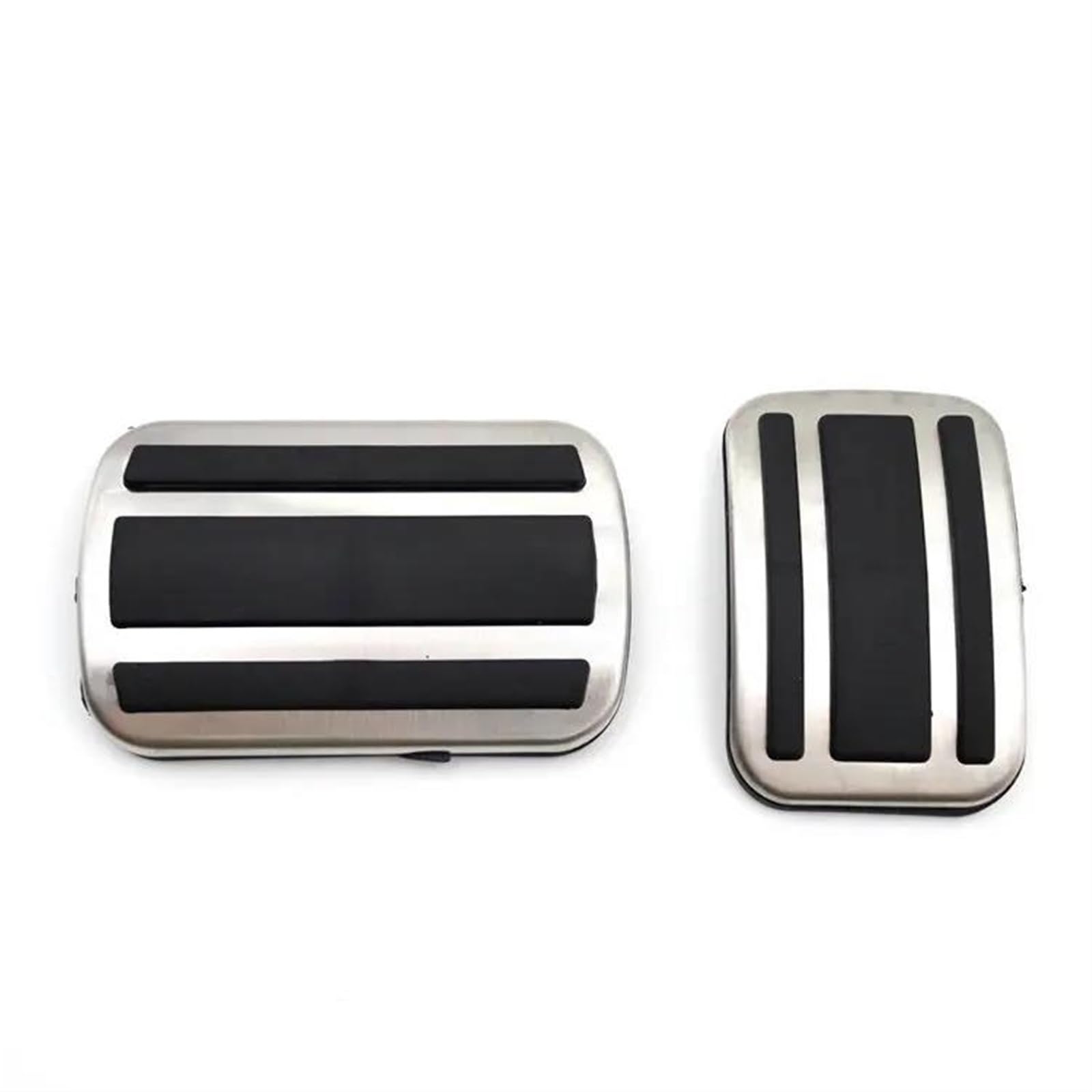 Auto Anti Rutsch Fußpedal Für Toyota Für ProAce Für Stadt Auto Pedale Gas Bremse Kein Bohren Pedal Pedal Edelstahl Pad Fuß Rest Auto Styling Brem Kupplungspedal(Color:2 pcs) von IMMLSX