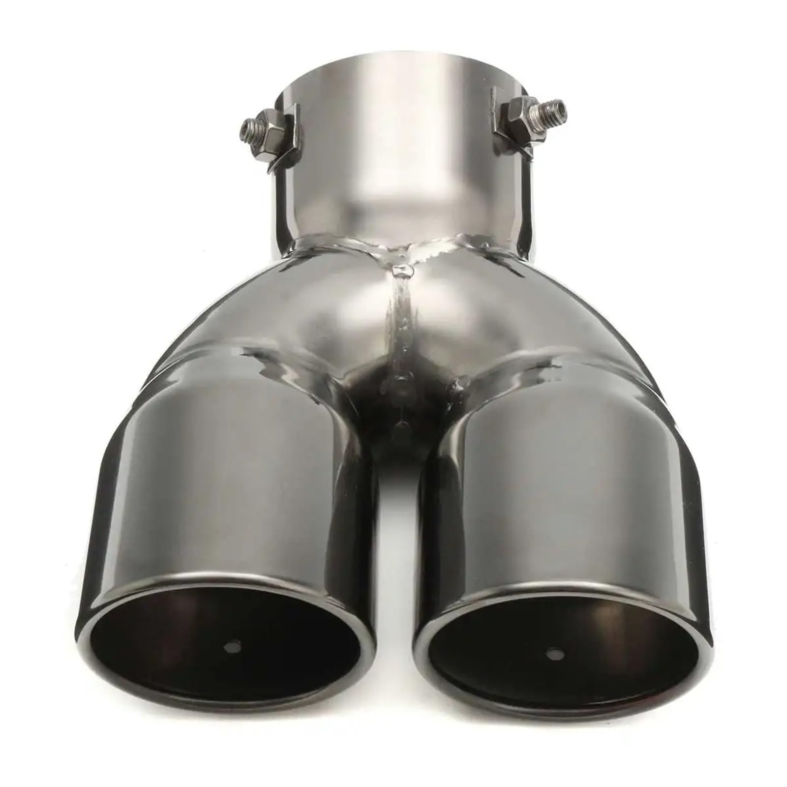 Endrohr 76mm 3 Zoll Universal Auto Auspuff Schalldämpfer Spitze Rund Edelstahl Auto Heck Chrom Rund Auspuffrohr Endschalldämpfer Schalldämpferblende Endrohr 76mm 3 Zoll Universal Auto Auspuff Schalldämpfer Spitze Rund Edelstahl Auto Heck Chrom Rund Auspuffrohr Endschalldämpfer Schalldämpferblende von IMMLSX