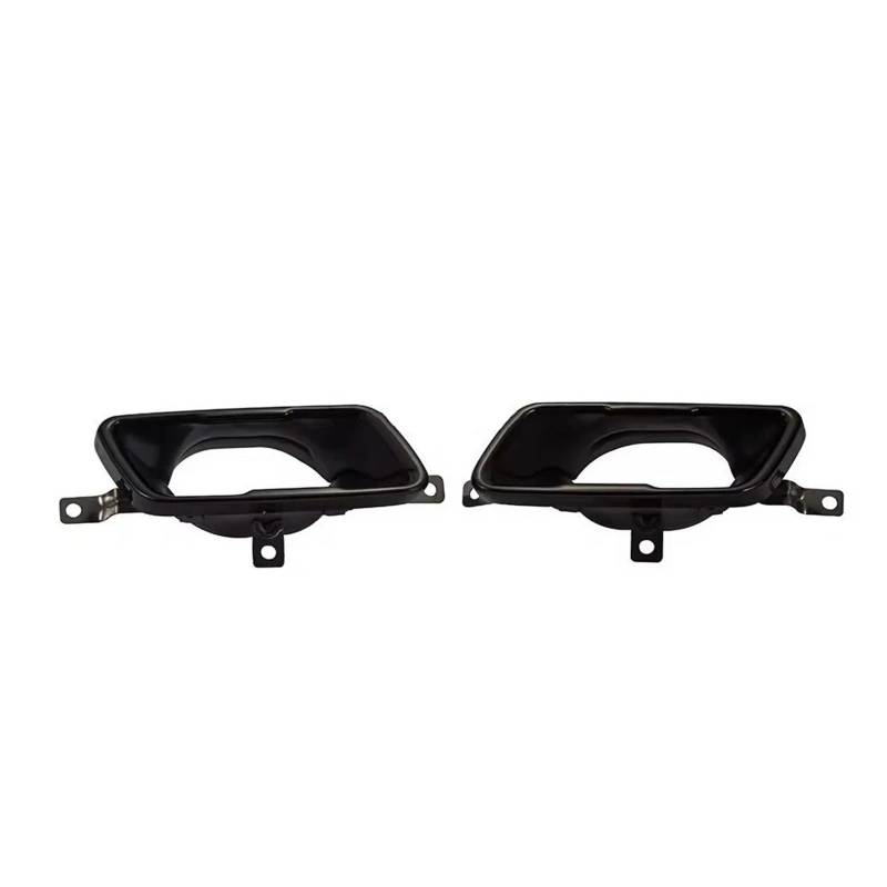 Endrohr Für 2er F44 1 Paar Anpassung Auto Quadrat Auspuffrohr Auto Schalldämpfer Spitze Edelstahl Rohr Auspuff Schalldämpfer Schalldämpferblende(Black) von IMMLSX