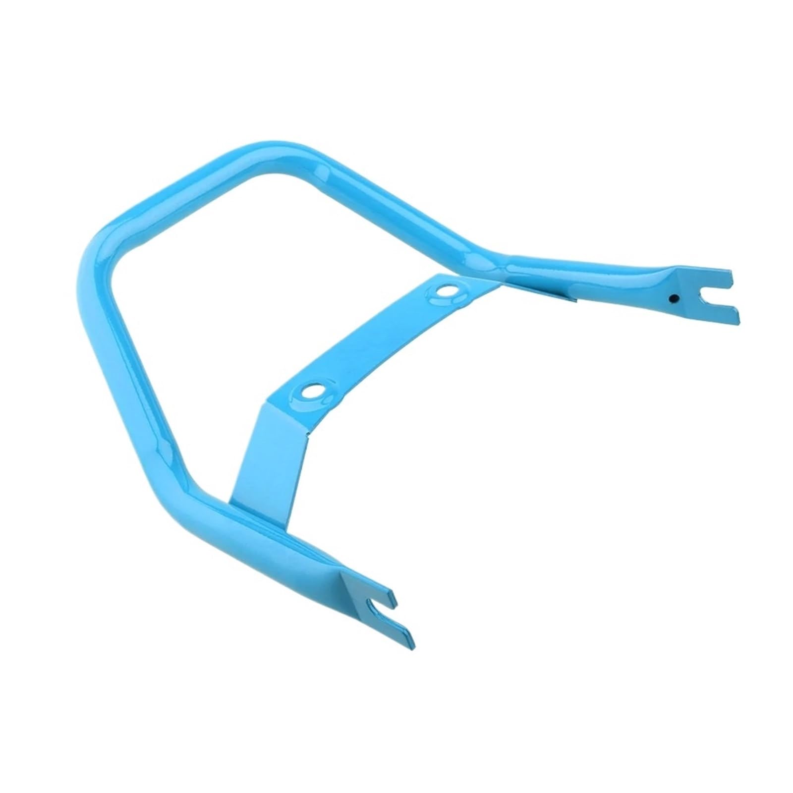 Motorrad Gepäckträger Für Monkey 125 2018-2024 Motorrad Hinten Passagier Armlehne Sozius Sitz Haltegriff Bar Hand Schiene Lenker Gepäckträger Motorrad(Blue) von IMMLSX