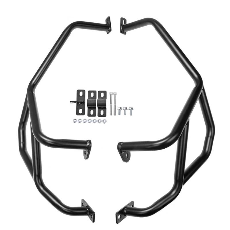 Motorrad Motorschutz Sturzbügel Für Benelli Für Trk251 Für BJ250 2018-2020 Für TRK 251 Für BJ 250 Oberer Motorschutz Stoßfänger Crash Bar Motorrad Fallschutz Zubehör Motorschutzbügel von IMMLSX