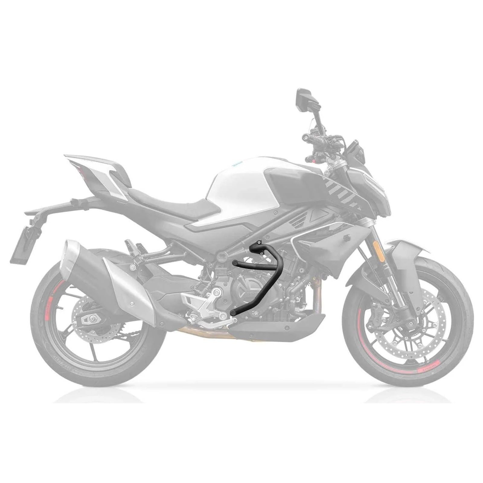 Motorrad Motorschutz Sturzbügel Für Chunfeng Für 450NK Motorrad-Schutzrahmen Modifizierter Stoßfänger Schutzbügel Aus Kohlenstoffstahl Wettbewerbsfähiger Anti-Fall-Bügel Dicke Motorschutzbügel Motorrad Motorschutz Sturzbügel Für Chunfeng Für 450NK Motorrad-Schutzrahmen Modifizierter Stoßfänger Schutzbügel Aus Kohlenstoffstahl Wettbewerbsfähiger Anti-Fall-Bügel Dicke Motorschutzbügel von IMMLSX