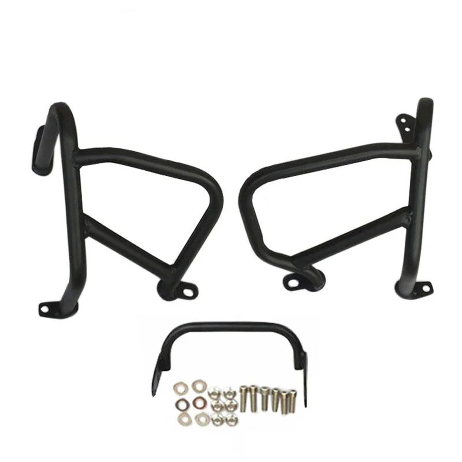 Motorrad Motorschutz Sturzbügel Für R1200GS R1200 GS R 1200GS R 1200 GS 2013-2018 Motorrad Oberen Und Unteren Stoßfänger Crash Bar Motor Schutz Protector Motorschutzbügel(Lower Black) von IMMLSX