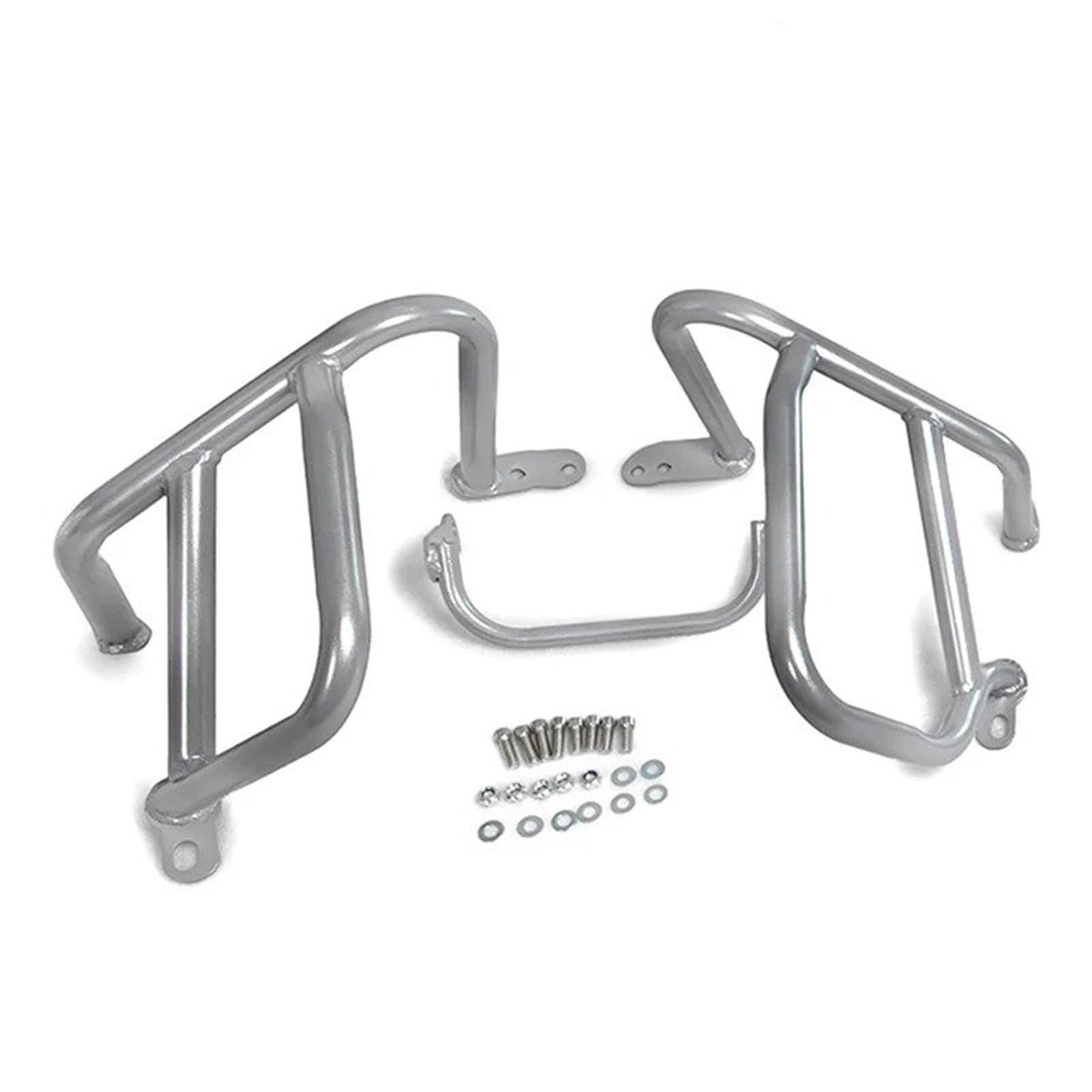 Motorrad Motorschutz Sturzbügel Für R1200GS R1200 GS R 1200GS R 1200 GS 2013-2018 Motorrad Oberen Und Unteren Stoßfänger Crash Bar Motor Schutz Protector Motorschutzbügel(Lower Silver) von IMMLSX