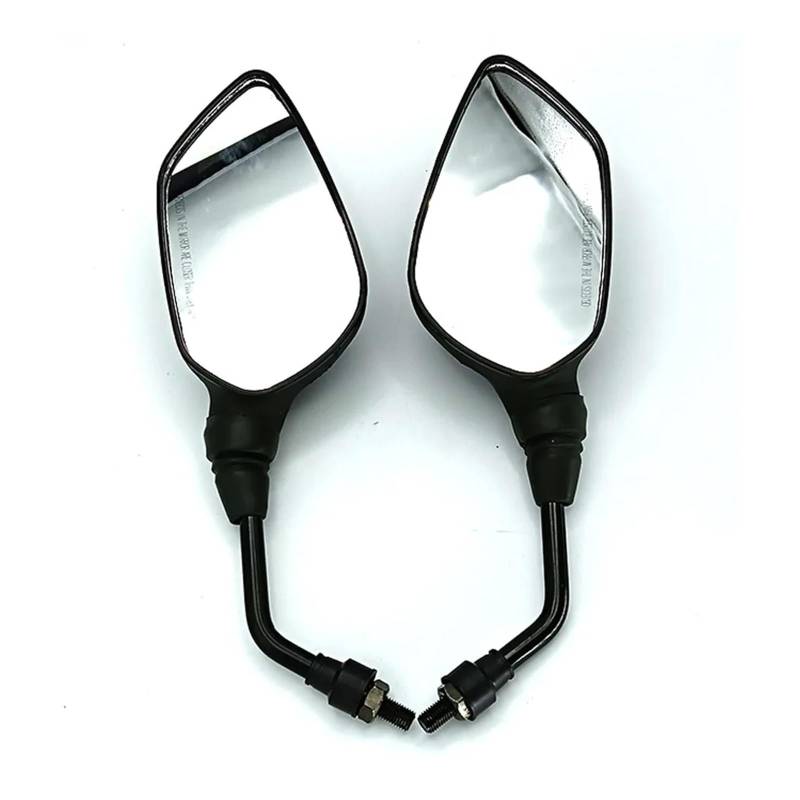 Motorrad Rückseitenspiege 2 Teile/para Universial 10mm Neue Motorrad Spiegel Roller E-Bike Rückspiegel Elektromobil Rückseite Konvexen Spiegel Motorrad Seitenspiegel von IMMLSX