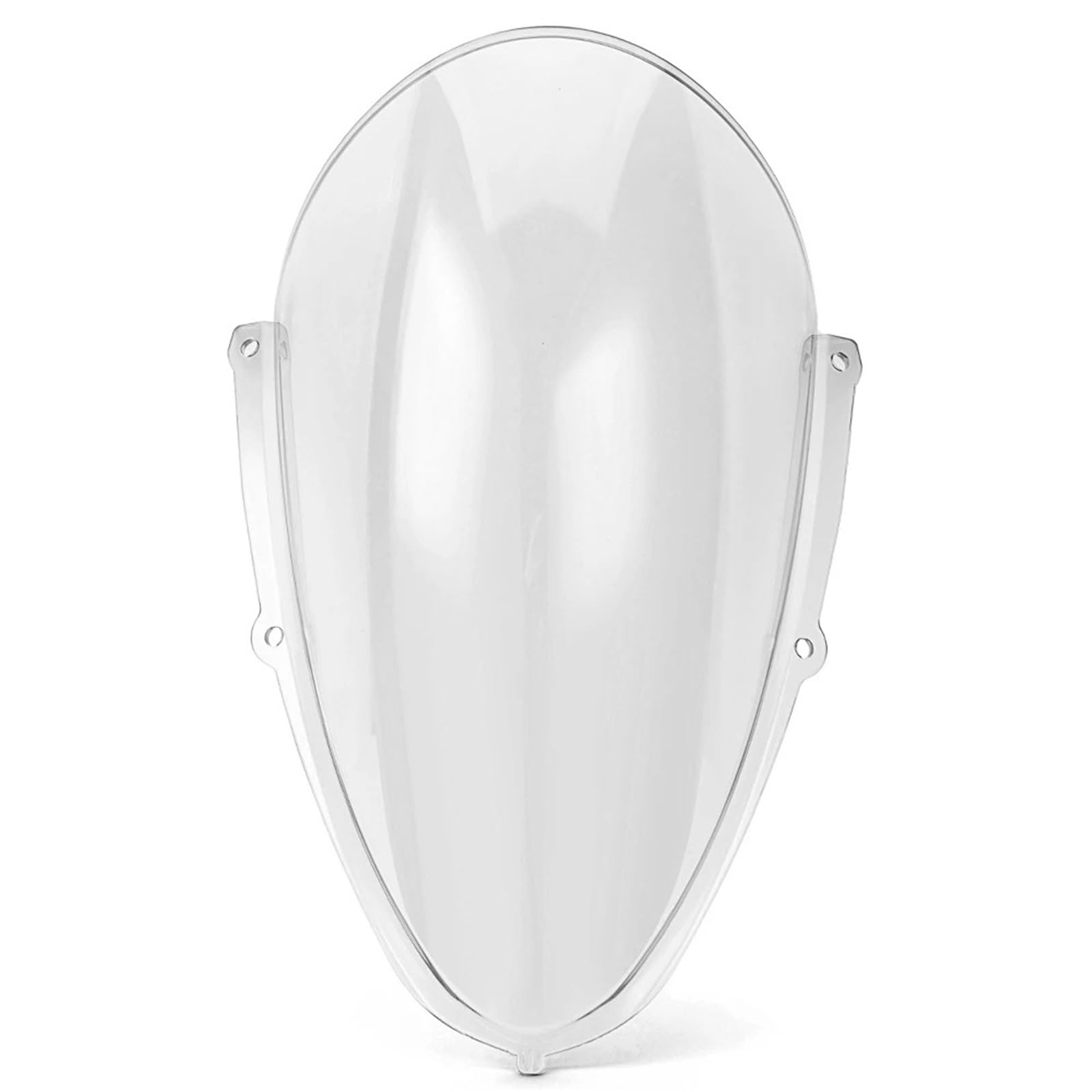 Motorrad Wind Luftabweiser Für Aprilia Für RSV4 2021-2024 ABS Motorrad Windschutzscheibe Windschutz Zubehör Verkleidung Deflektor Windschild Spoiler(Clear) von IMMLSX