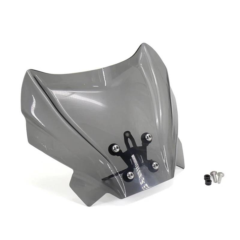 Motorrad Wind Luftabweiser Für Benelli 502 C 2019-2022 Zubehör Motorrad Windschutz Windabweiser Bildschirm Verkleidung Windschild Spoiler(Gray) von IMMLSX