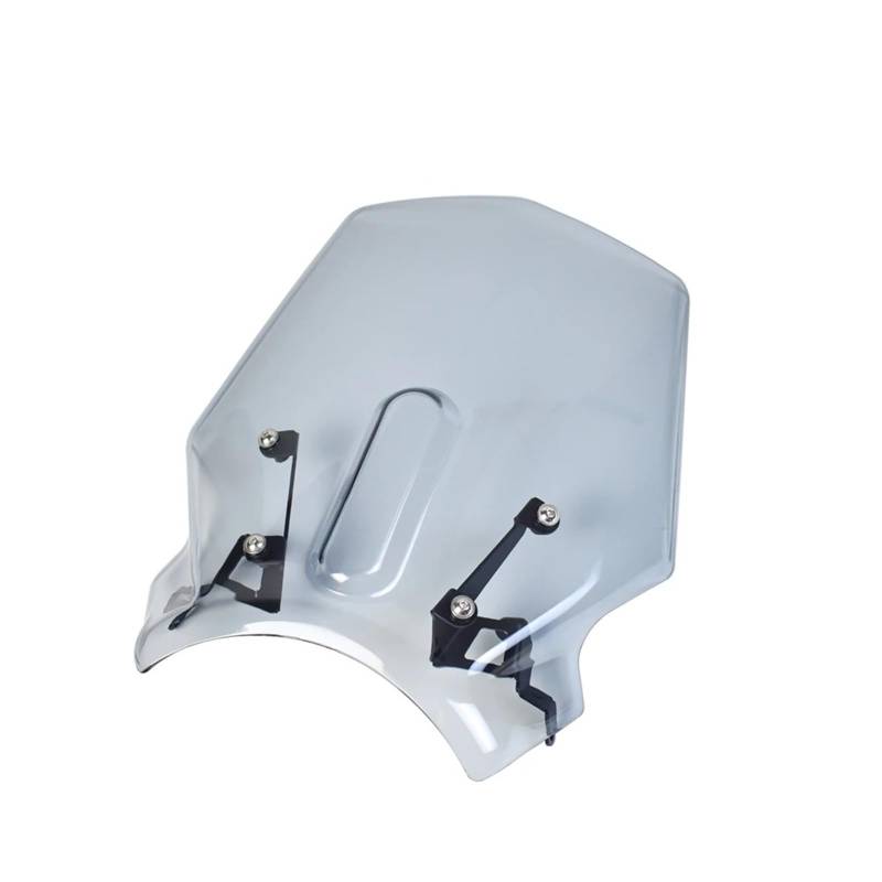 Motorrad Wind Luftabweiser Für CB125R Für CB300R 2018-2023 Front Wind Bildschirm Schild Air Deflektoren Windschutzscheibe Motorrad Windschutzscheibe Windschild Spoiler(Light Smoke) von IMMLSX