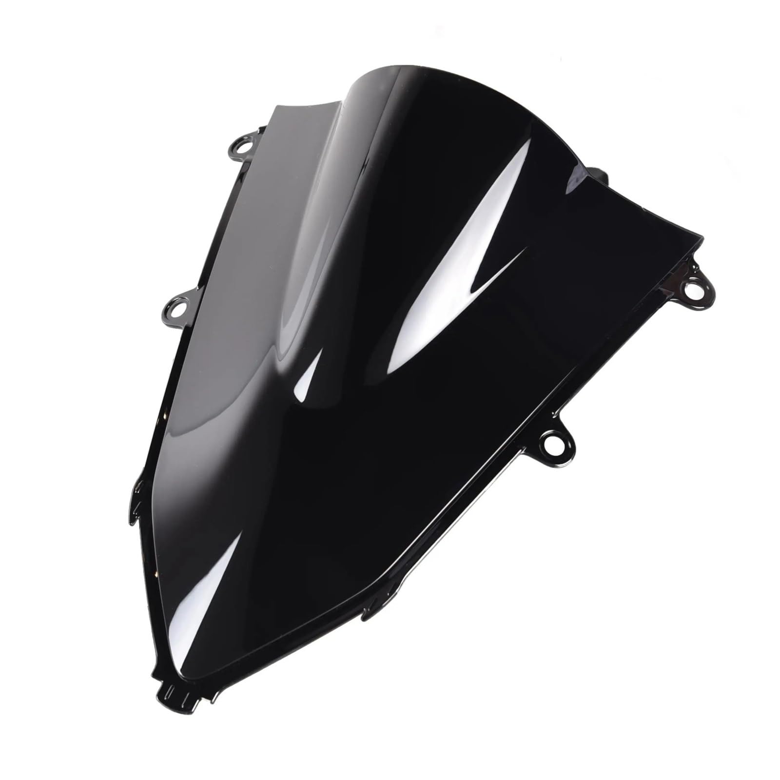 Motorrad Wind Luftabweiser Für CBR 650R Für CBR400R 2019-2024 Motorrad Windschutzscheibe Verkleidung Windschutzscheibe Bildschirm Windschild Spoiler(Black) von IMMLSX