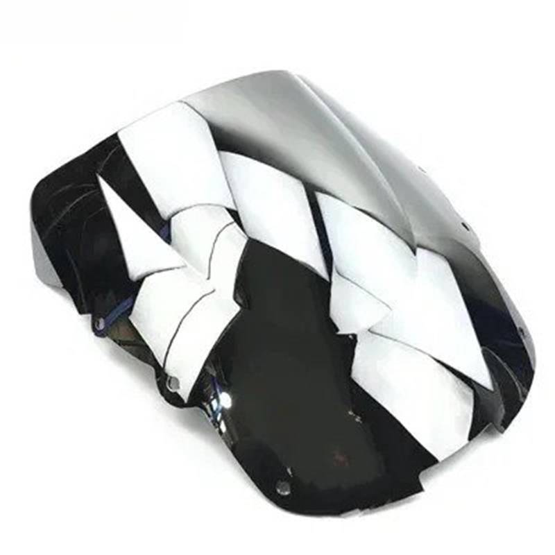 Motorrad Wind Luftabweiser Für CBR1100XX 1996–2007 Motorrad-Windschutzscheibe Windschild Spoiler(Chrome) von IMMLSX