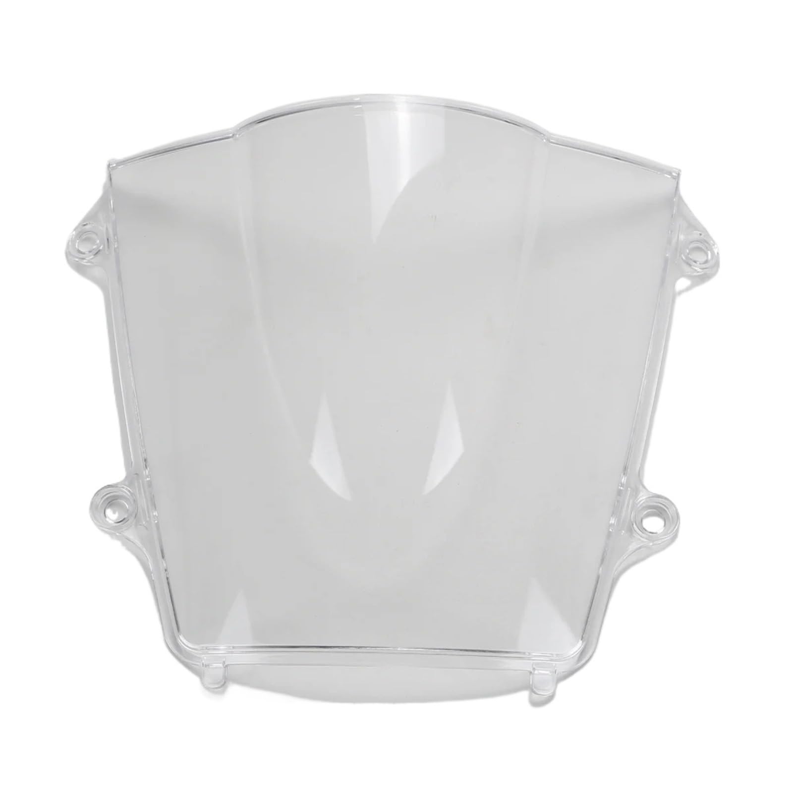 Motorrad Wind Luftabweiser Für CBR600RR 2013-2021 Motorrad Windschutzscheibe Windschutzscheibe Double Bubble Windschild Spoiler(Clear) von IMMLSX