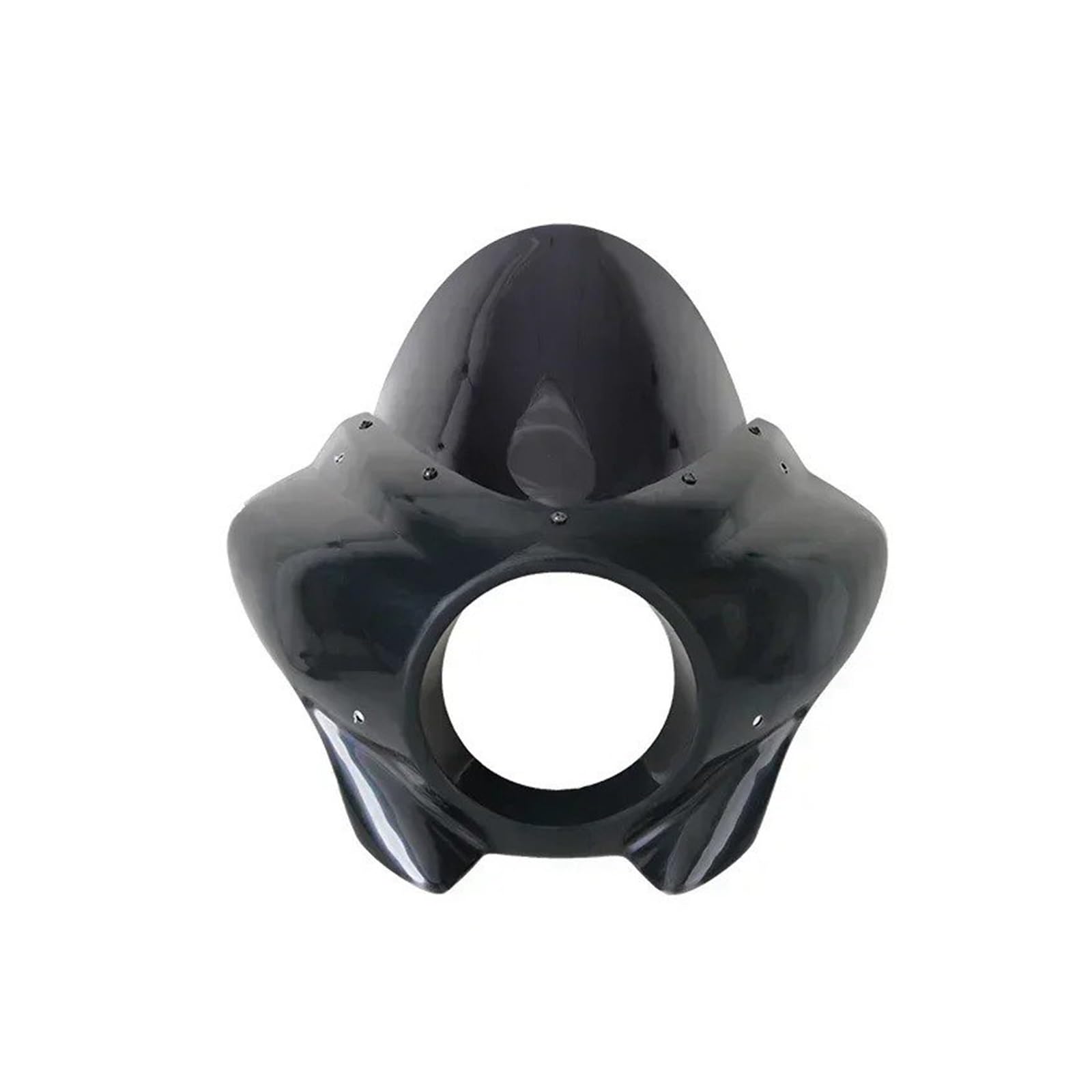 Motorrad Wind Luftabweiser Für CMX1100 Für Rebel 2021-2024 Windschutzscheibe Windabweiser Abdeckung Motorrad Scheinwerfer Windschutzscheibe Fall Schutz Windschild Spoiler(A-Long Grey) von IMMLSX