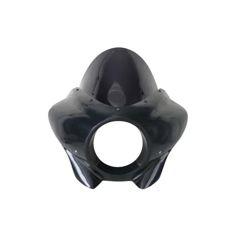 Motorrad Wind Luftabweiser Für CMX1100 Für Rebel 2021-2024 Windschutzscheibe Windabweiser Abdeckung Motorrad Scheinwerfer Windschutzscheibe Fall Schutz Windschild Spoiler(A-Long Grey) von IMMLSX