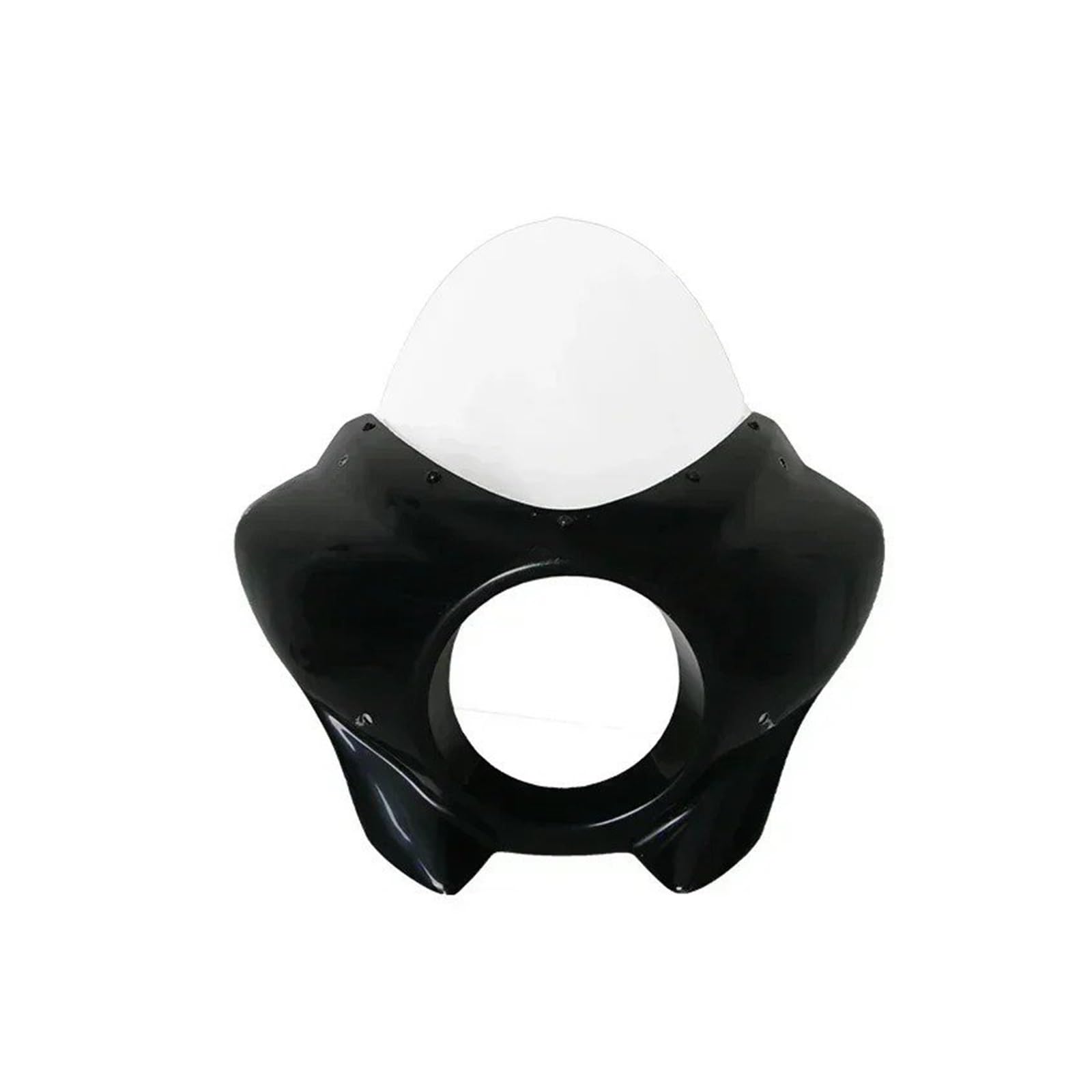 Motorrad Wind Luftabweiser Für CMX1100 Für Rebel 2021-2024 Windschutzscheibe Windabweiser Abdeckung Motorrad Scheinwerfer Windschutzscheibe Fall Schutz Windschild Spoiler(B-Long Transparent) von IMMLSX