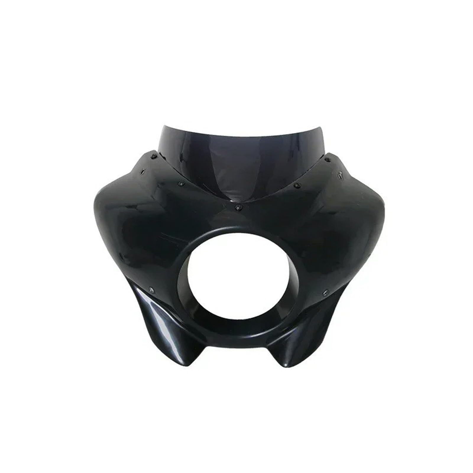Motorrad Wind Luftabweiser Für CMX1100 Für Rebel 2021-2024 Windschutzscheibe Windabweiser Abdeckung Motorrad Scheinwerfer Windschutzscheibe Fall Schutz Windschild Spoiler(C-Short Grey) von IMMLSX