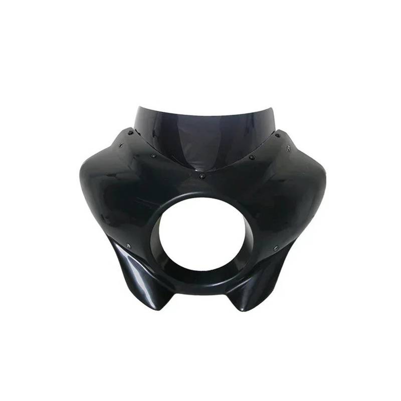Motorrad Wind Luftabweiser Für CMX1100 Für Rebel 2021-2024 Windschutzscheibe Windabweiser Abdeckung Motorrad Scheinwerfer Windschutzscheibe Fall Schutz Windschild Spoiler(C-Short Grey) von IMMLSX