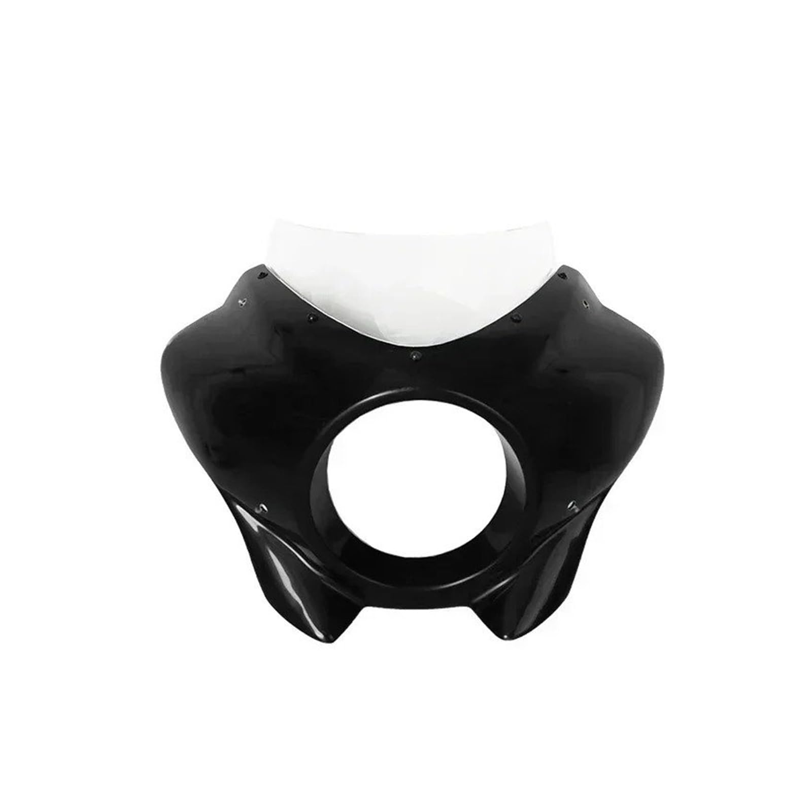Motorrad Wind Luftabweiser Für CMX1100 Für Rebel 2021-2024 Windschutzscheibe Windabweiser Abdeckung Motorrad Scheinwerfer Windschutzscheibe Fall Schutz Windschild Spoiler(D-Short Transparent) von IMMLSX