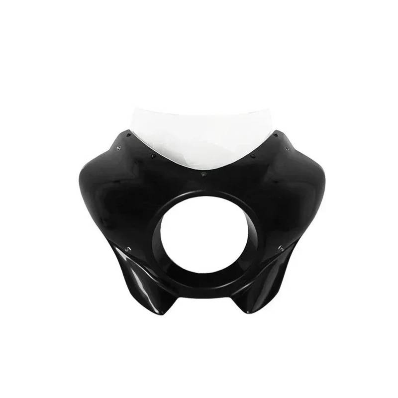 Motorrad Wind Luftabweiser Für CMX1100 Für Rebel 2021-2024 Windschutzscheibe Windabweiser Abdeckung Motorrad Scheinwerfer Windschutzscheibe Fall Schutz Windschild Spoiler(D-Short Transparent) von IMMLSX